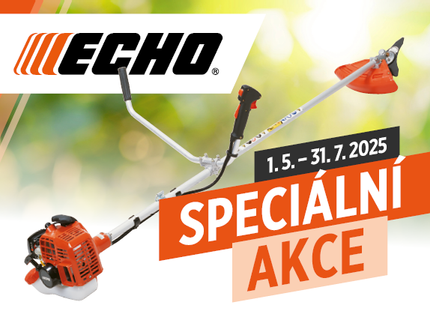 Speciální akce ECHO 2025: Snížené ceny benzínových strojů! Speciální akce ECHO 2025: Snížené ceny benzínových strojů!