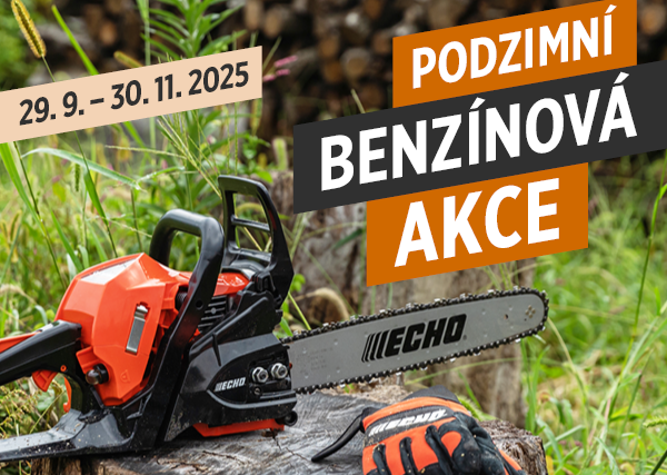 Speciální benzínová akce ECHO