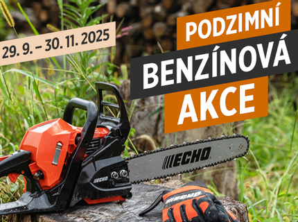 Speciální benzínová akce ECHO